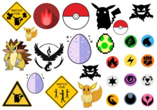 Pokemon Pokemon-Tattoos Pokemon temporäre Tattoos