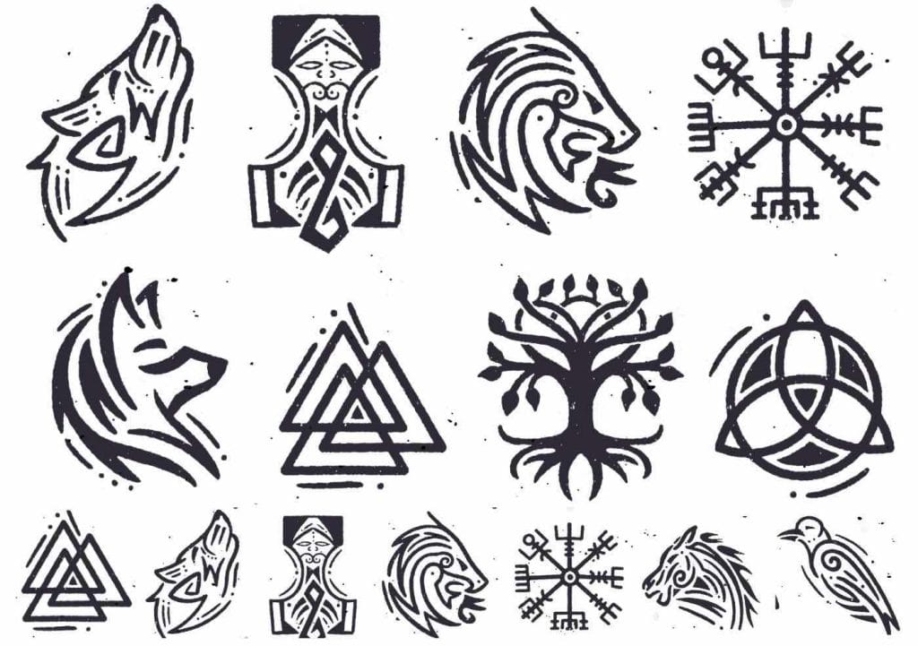 Temporäre Unalome Tattoos – 1 Blatt Mit 5 Größen, Wasserfest & Hypoallergen